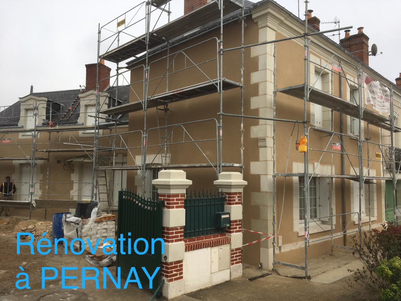 Rénovation à Pernay