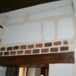 Décoration brique et pierre intérieure